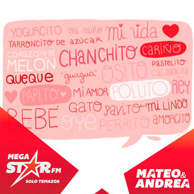 Eres de los que cuando están en pareja usan apodos cariñosos para referirse  a la otra persona? - Mateo y Andrea MegaStar - MegaStarFM