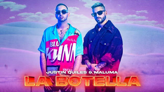 Peluquero Tipo delantero Aumentar Maluma lanza el tema del verano: "La Botella" junto a Justin Quiles -  Música - MegaStarFM