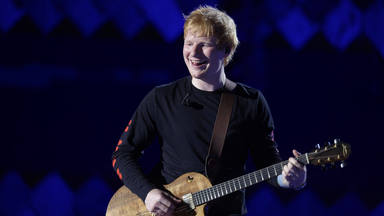 Ed Sheeran actuando en el 'Global Citizen Live' en el 'Campo de Marte' de París