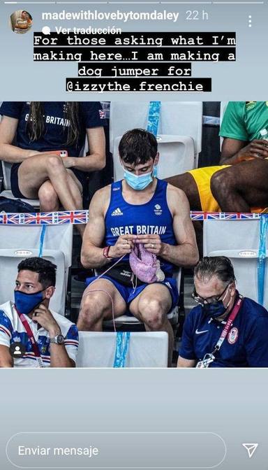 Lo que se esconde detrás de la foto viral de Tom Daley en los Juegos Olímpicos