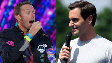 Coldplay revoluciona Austria con el extenista Roger Federer sobre el escenario