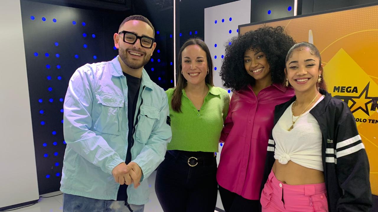 Nia Correia, Rocco Hunt y Lennis Rodríguez presentan su colaboración en MegaStarFM