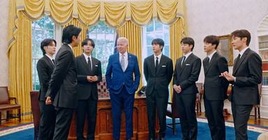 Las imágenes más esperadas de BTS: así fue el histórico encuentro con el presidente de los Estados Unidos