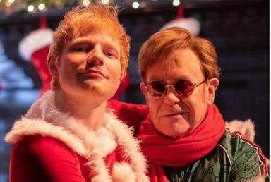 Llega la Navidad de manos de Ed Sheeran y Elton John: así es 'Merry Christmas', su colaboración más esperada