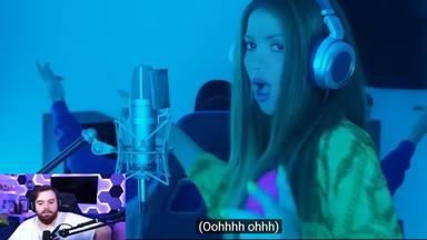 El vídeo de Ibai Llanos reaccionando a la canción de Shakira con Bizarrap